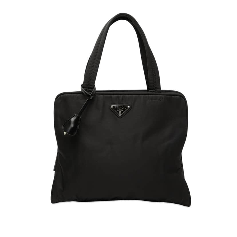 Prada Tessuto Handbag Black Very good condition - Front View