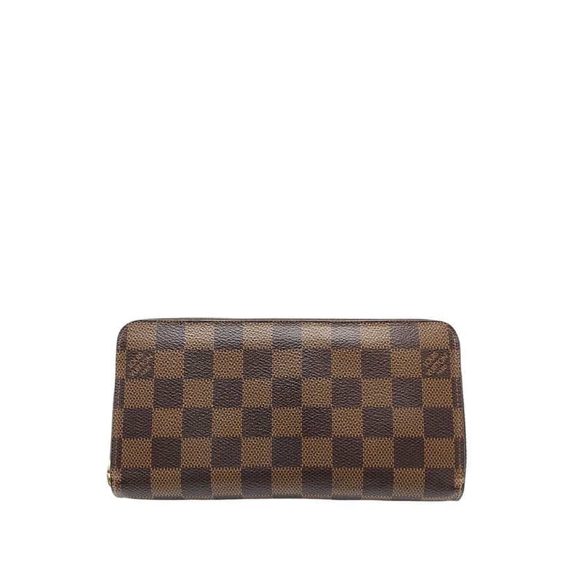 Louis Vuitton Damier Ebene Zippy Long Wallet
