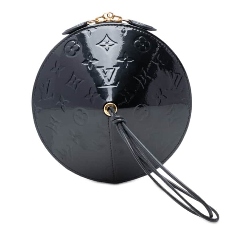 Louis Vuitton Monogram Vernis Toupie Black Leather Very good condition - Front View