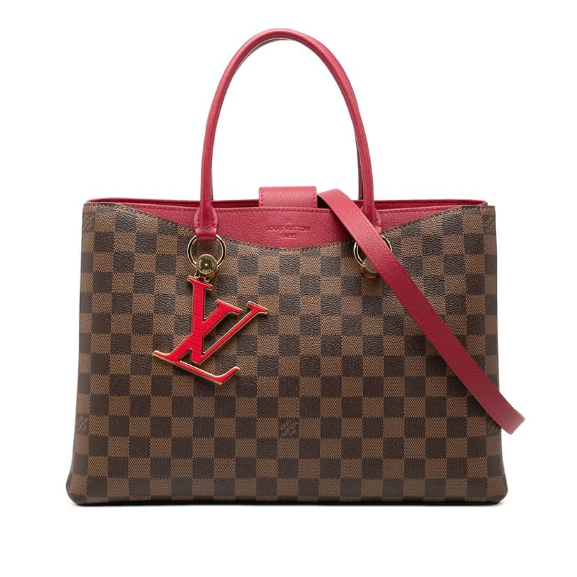 Louis Vuitton Damier Ebene Riverside Brown Very good condition - Front View