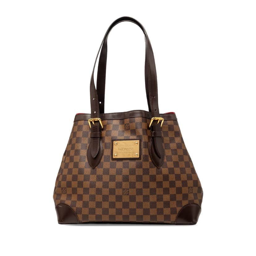Louis Vuitton Damier Ebene Hampstead MM Brown Very good condition - Front View
