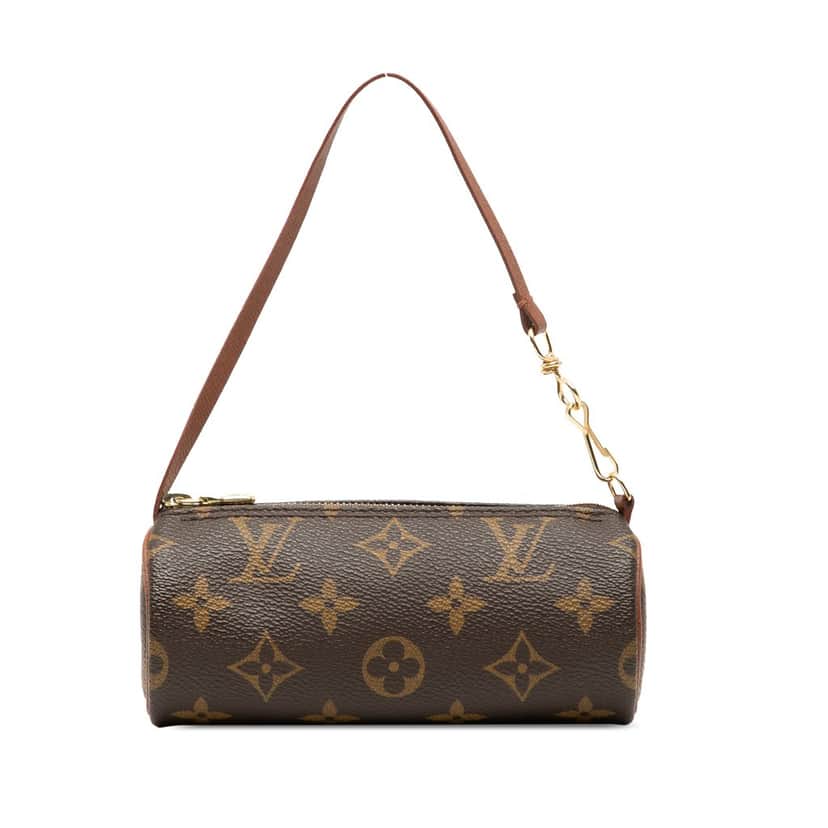 Louis Vuitton Monogram Papillon Pochette Brown Very good condition - Front View