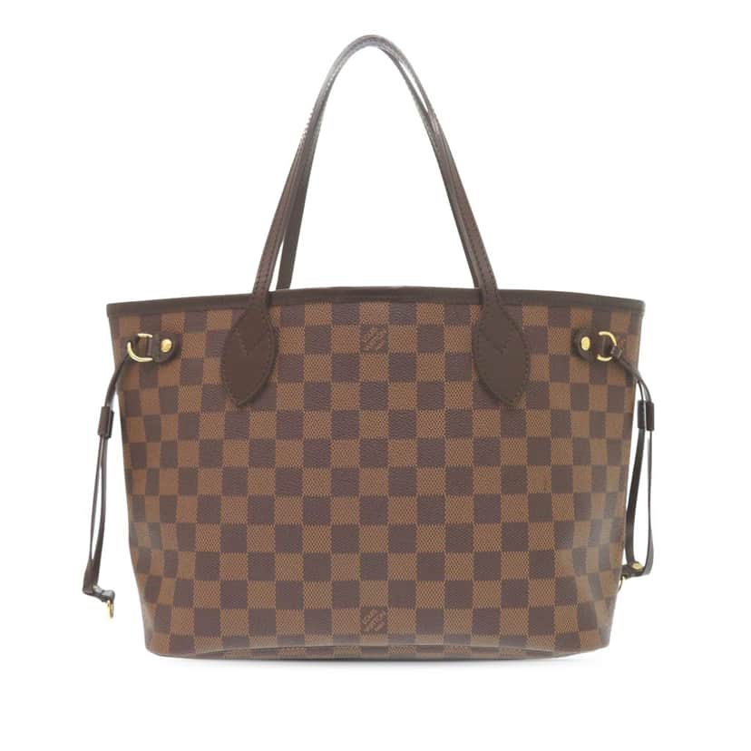 Louis Vuitton Damier Ebene Neverfull PM Brown Very good condition - Front View