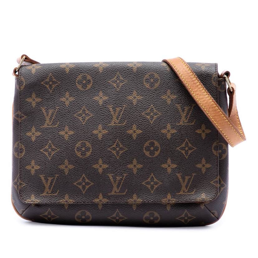 Louis Vuitton Monogram Musette Tango Short Strap Brown Very good condition - Front View