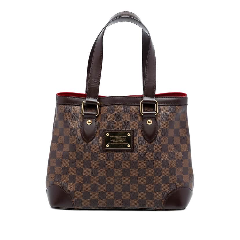 Louis Vuitton Damier Ebene Hampstead PM Brown Very good condition - Front View
