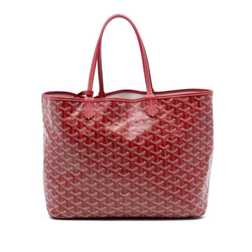 Goyard Goyardine Saint Louis PM Red Very good condition - Front View