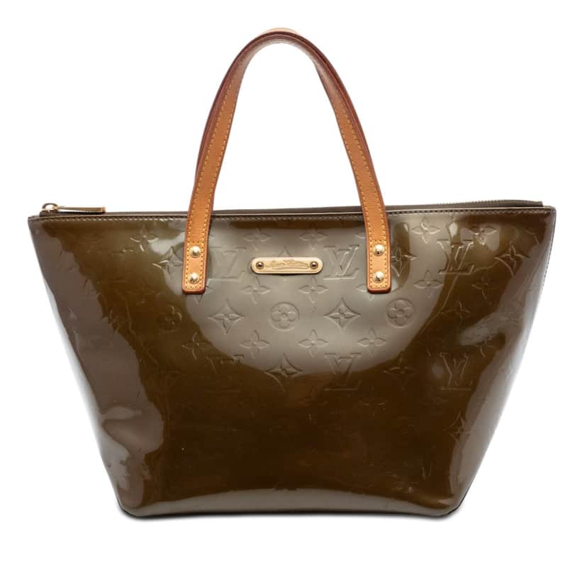 Louis Vuitton Monogram Vernis Bellevue PM Brown Leather Very good condition - Front View