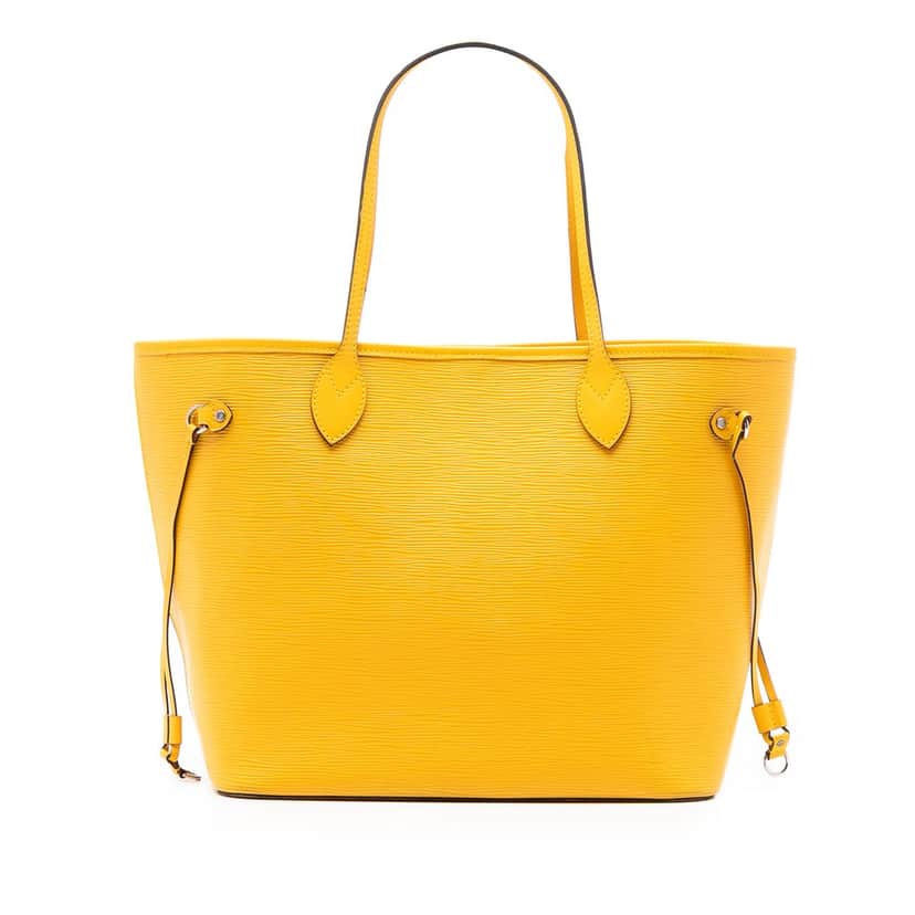Louis Vuitton Epi Neverfull MM Yellow Leather Very good condition - Front View