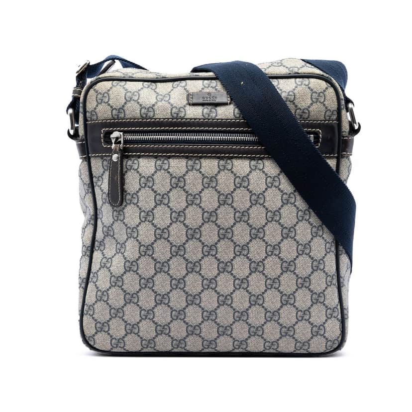 Gucci GG Supreme Crossbody Beige Very good condition - Front View