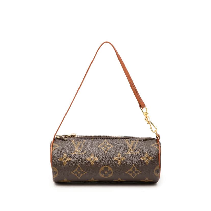 Louis Vuitton Monogram Papillon Pochette Brown Very good condition - Front View