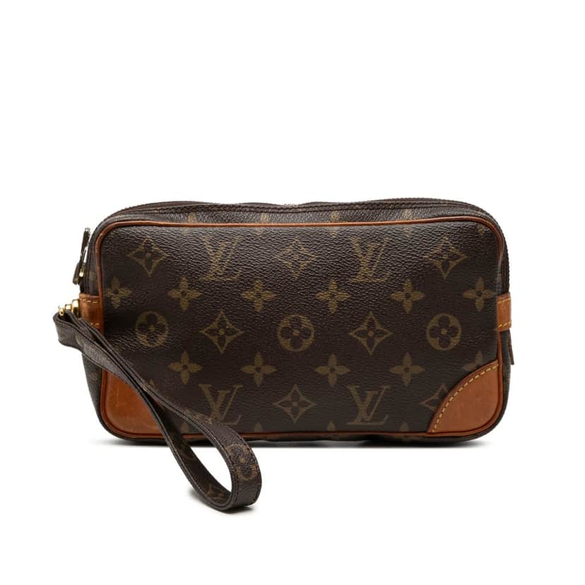 Louis Vuitton Monogram Marly Dragonne PM Brown Very good condition - Front View