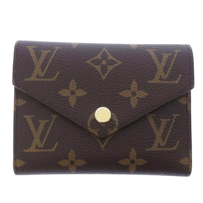 Louis Vuitton Monogram Victorine Wallet Brown Never worn - Front View