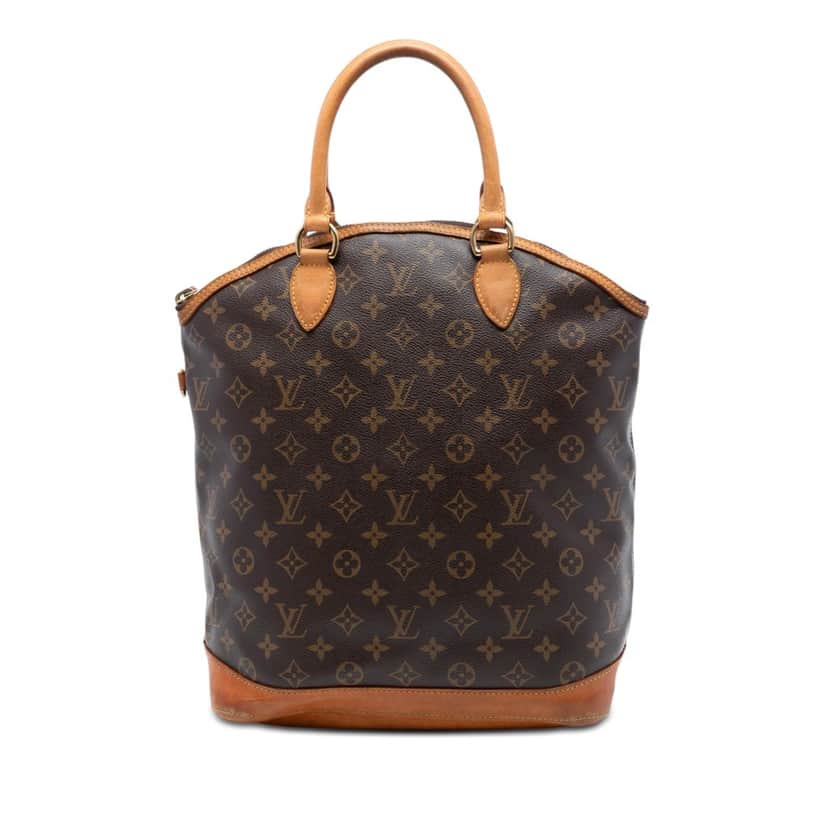 Louis Vuitton Monogram Lockit Vertical Brown Very good condition - Front View