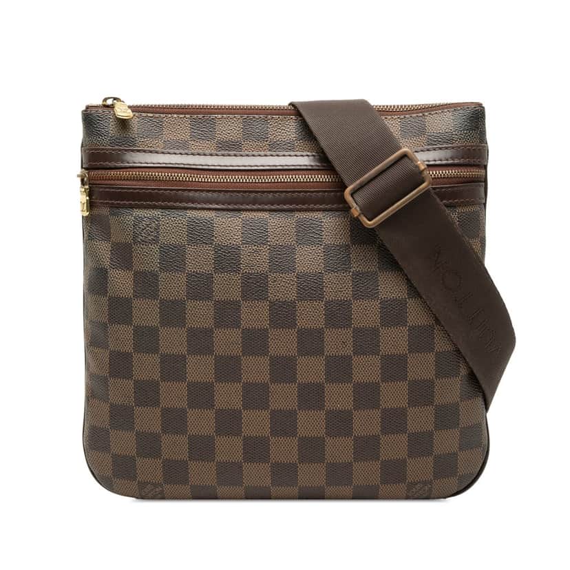 Louis Vuitton Damier Ebene Bosphore Pochette Brown Very good condition - Front View