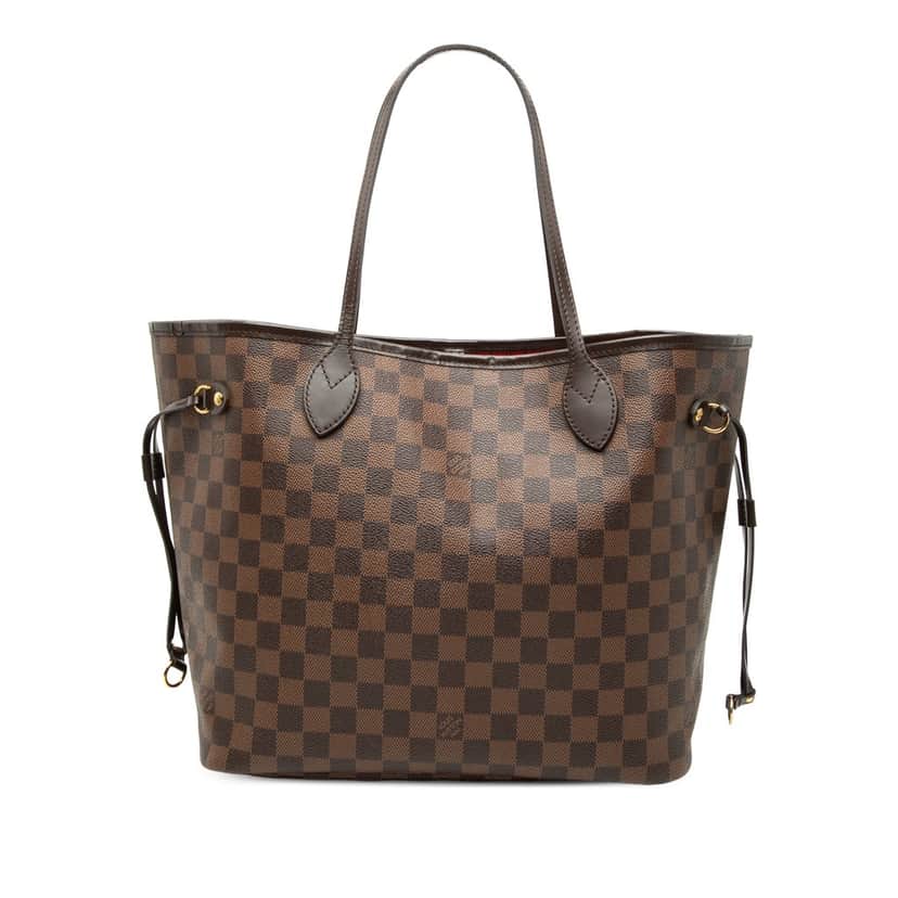 Louis Vuitton Damier Ebene Neverfull MM Brown Very good condition - Front View