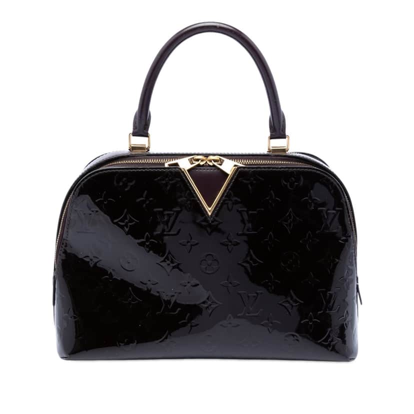 Louis Vuitton Monogram Vernis Melrose Purple Leather Very good condition - Front View
