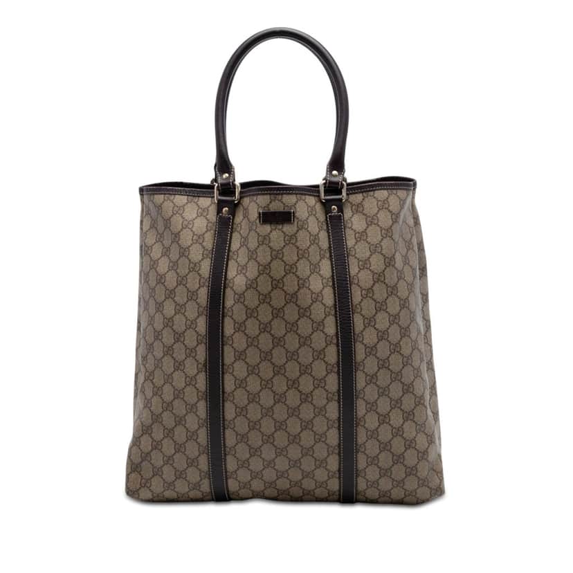 Gucci GG Supreme Joy Vertical Tote Beige Very good condition - Front View