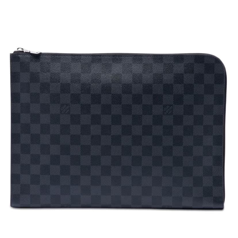 Louis Vuitton Damier Graphite Pochette Jour GM Black Very good condition - Front View