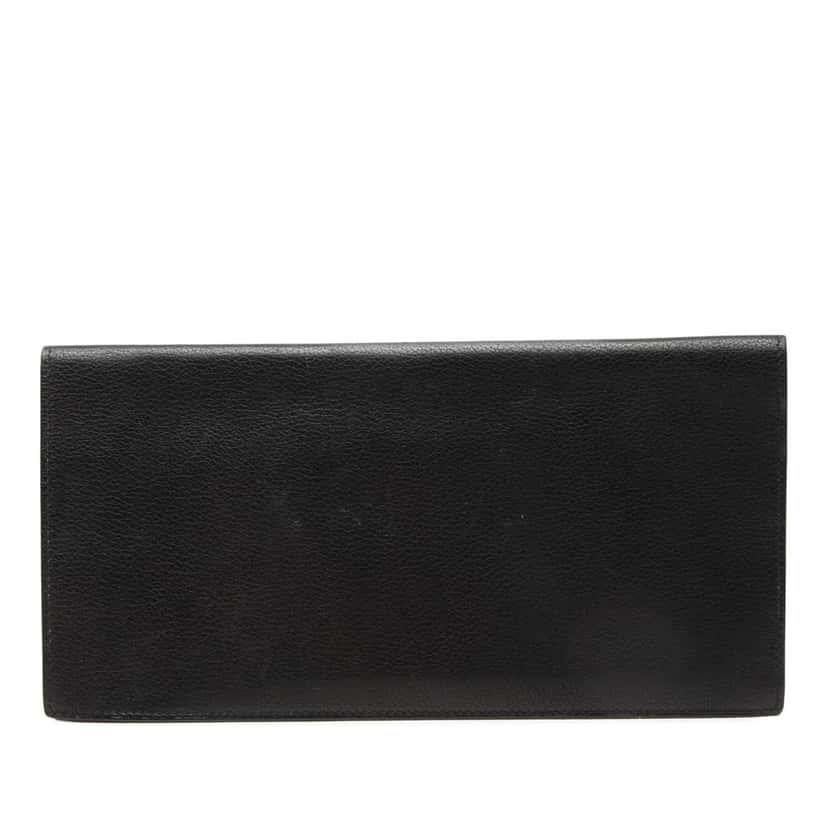 Hermès Leather Bifold Passport Holder