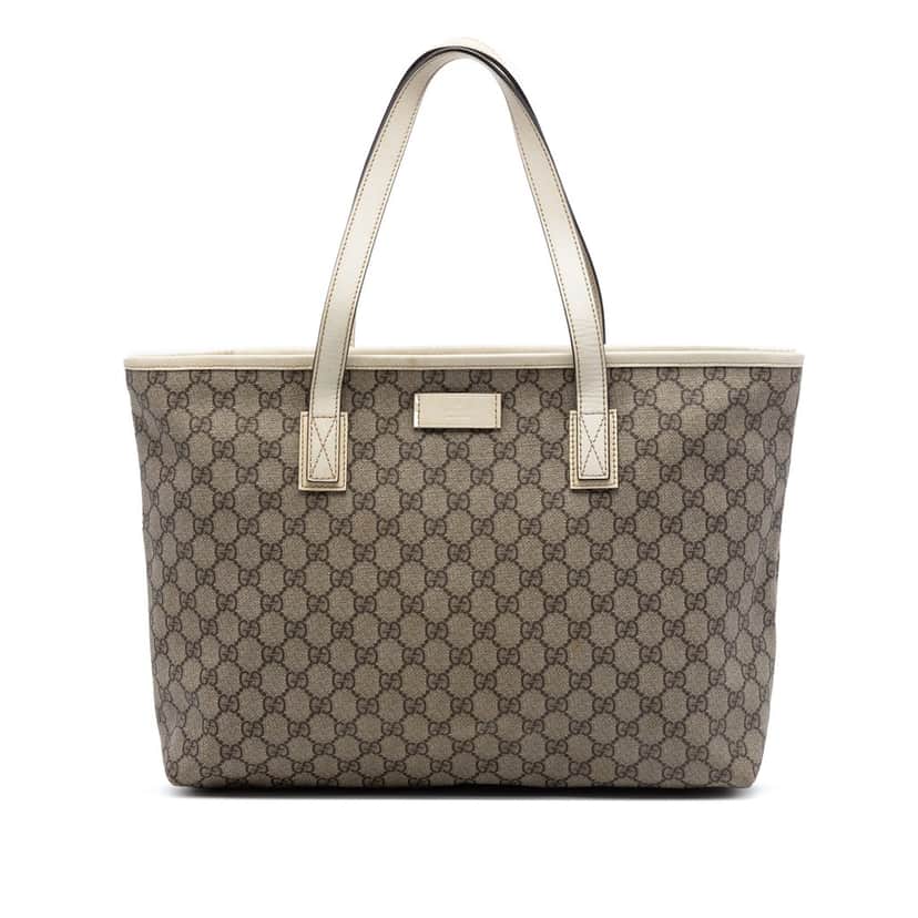Gucci GG Supreme Joy Tote Beige Very good condition - Front View