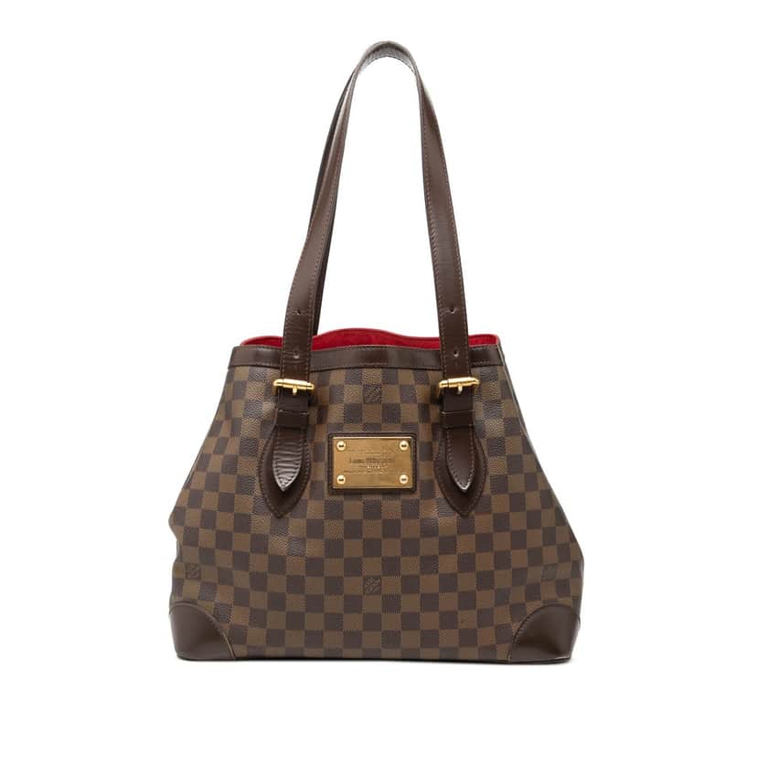 Louis Vuitton Damier Ebene Hampstead MM Brown Very good condition - Front View