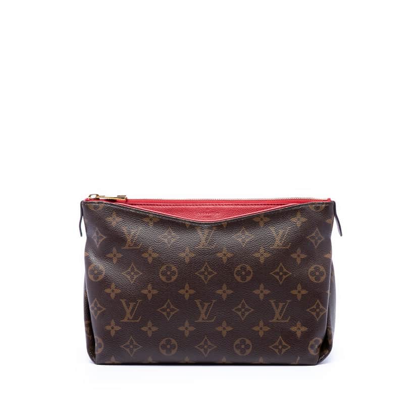 Louis Vuitton Monogram Pallas Beauty Case Brown Very good condition - Front View