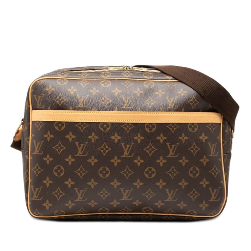 Louis Vuitton Monogram Reporter GM Brown Very good condition - Front View