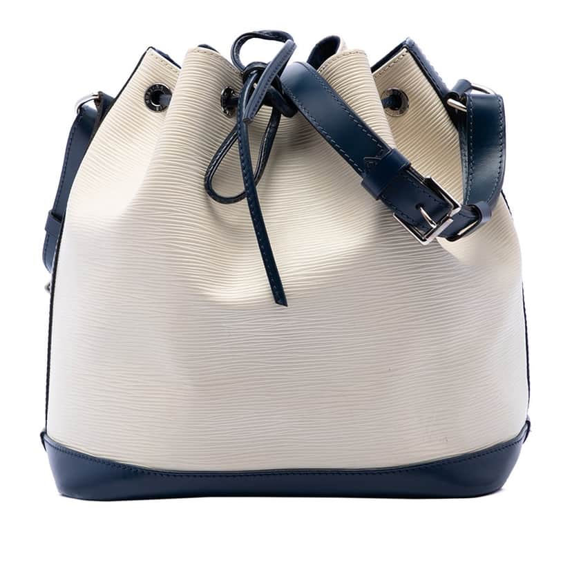 Louis Vuitton Epi Bicolor Petit Noe White Leather Very good condition - Front View