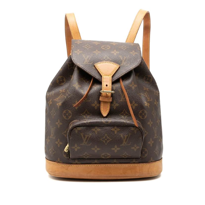 Louis Vuitton Monogram Montsouris MM Brown Very good condition - Front View