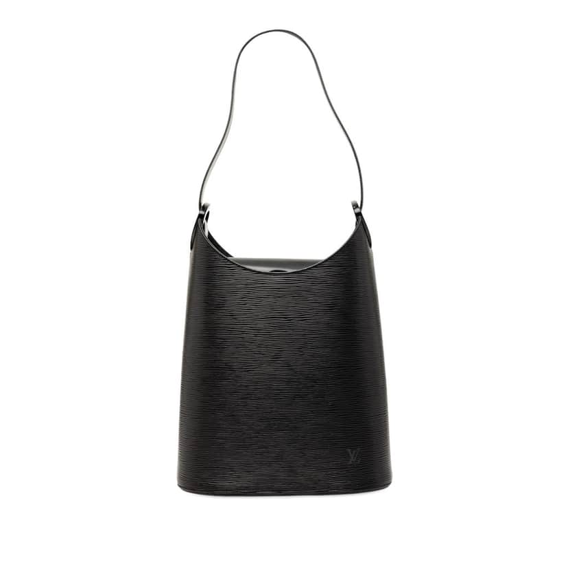 Louis Vuitton Epi Sac Verseau Black Leather Very good condition - Front View