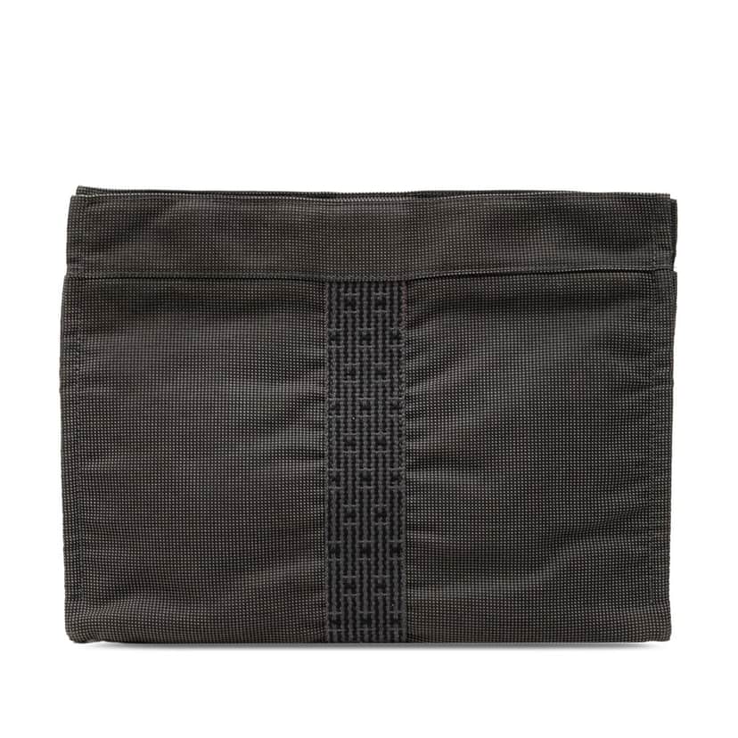 Hermès Canvas Herline Clutch Other Very good condition - Front View