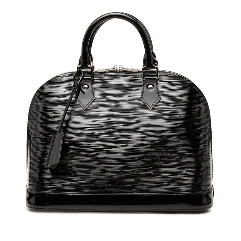 Louis Vuitton Electric Epi Alma PM Black Leather Very good condition - Front View