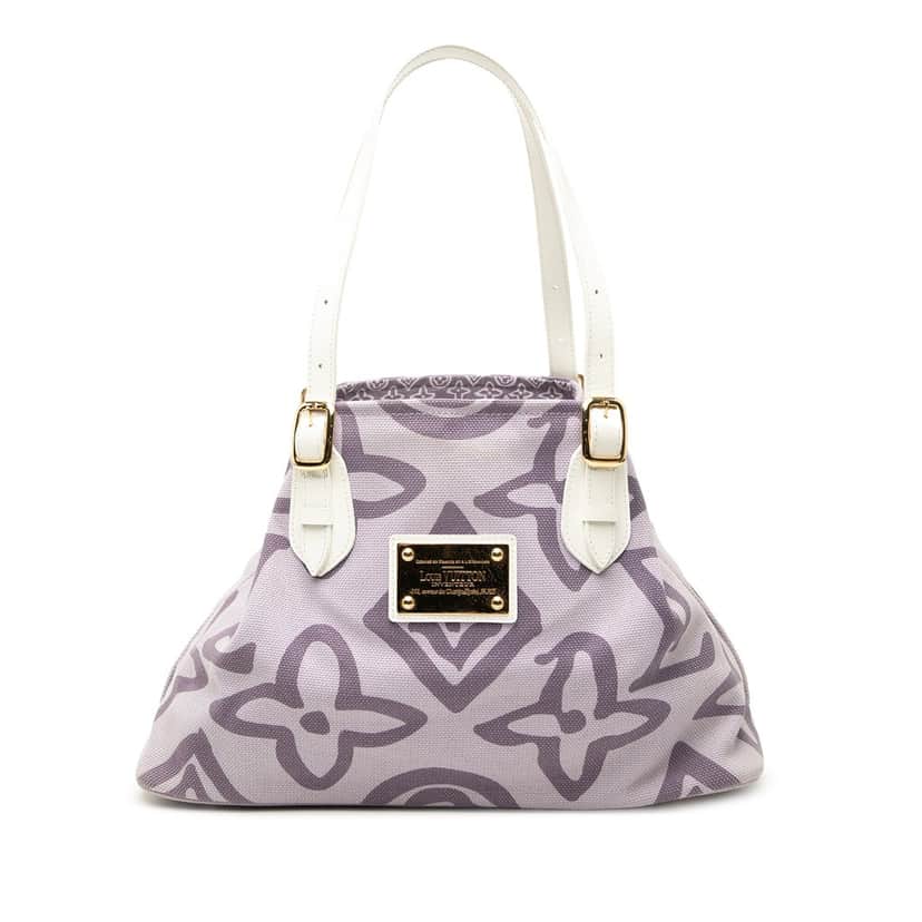 Louis Vuitton Monogram Tahitienne Cabas PM Purple Very good condition - Front View