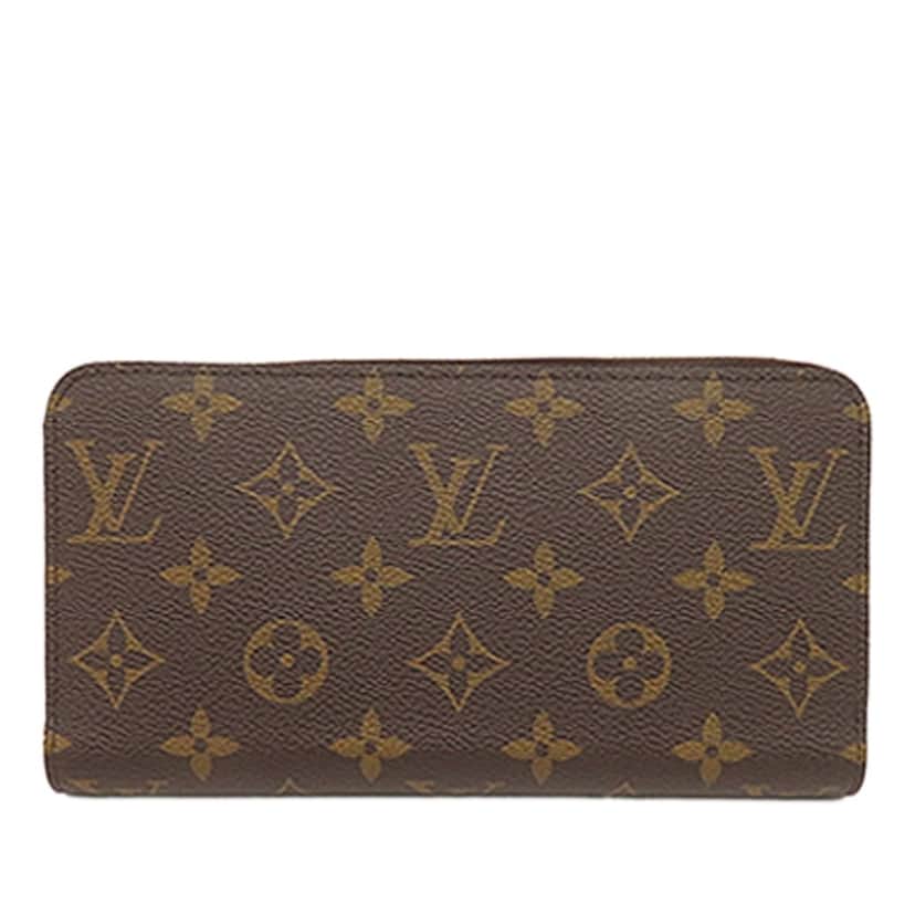 Louis Vuitton Monogram Zippy Long Wallet Brown Very good condition - Front View