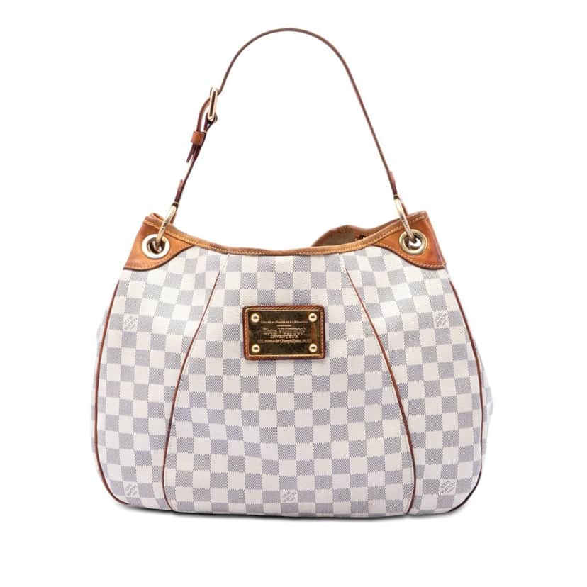 Louis Vuitton Damier Azur Galliera PM White Very good condition - Front View