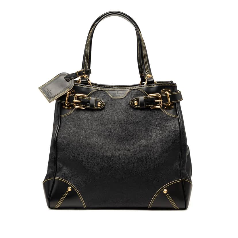 Louis Vuitton Suhali Le Majestueux Black Leather Very good condition - Front View