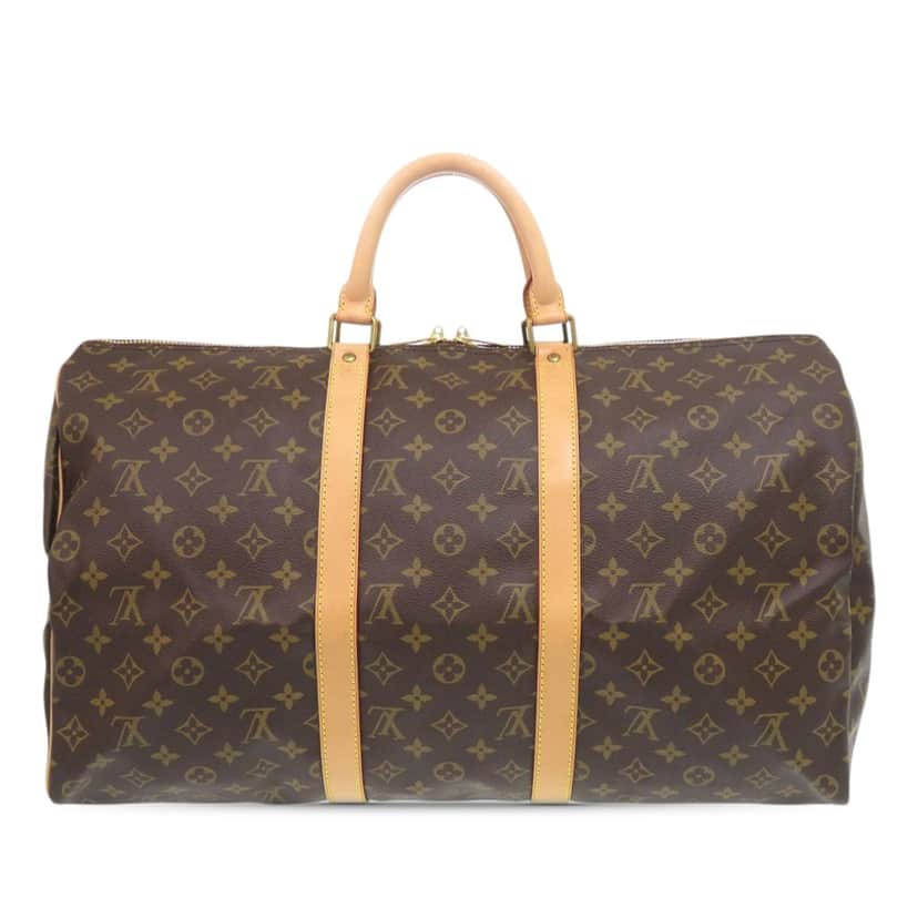 Louis Vuitton Monogram Keepall 50 Brown Very good condition - Front View