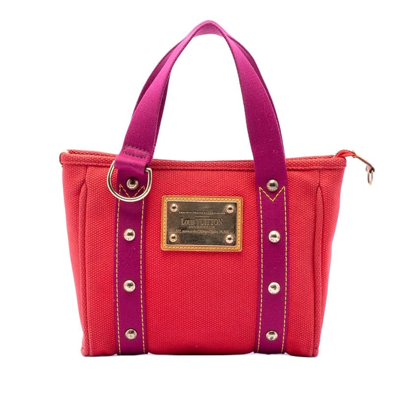 Louis Vuitton Antigua Cabas PM Red Very good condition - Front View