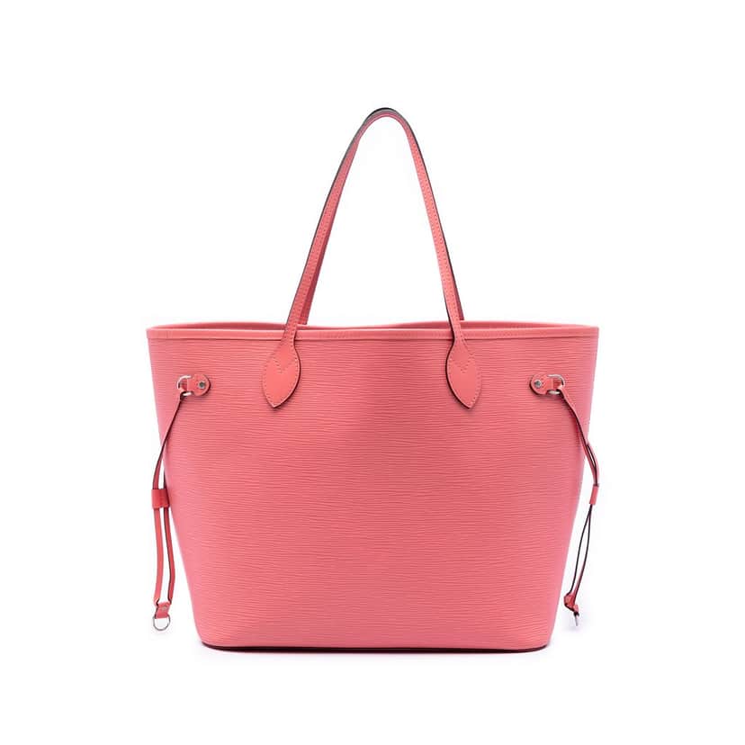 Louis Vuitton Epi Neverfull MM Pink Leather Very good condition - Front View