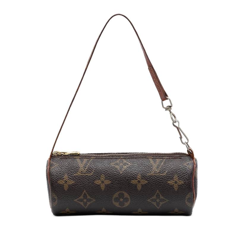 Louis Vuitton Monogram Papillon Pochette Brown Very good condition - Front View