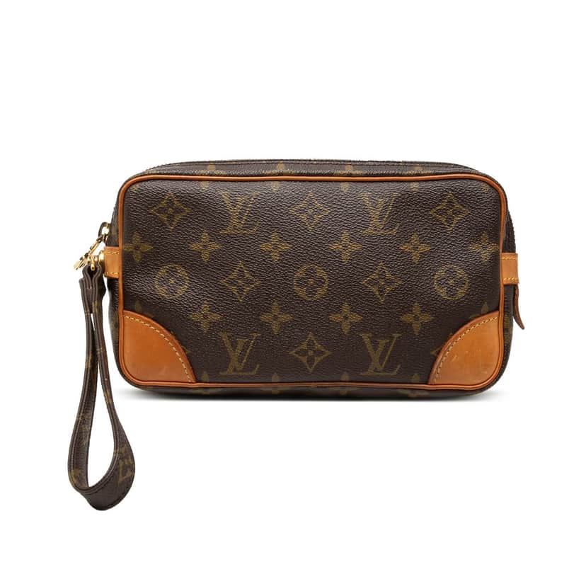 Louis Vuitton Monogram Marly Dragonne PM Brown Very good condition - Front View