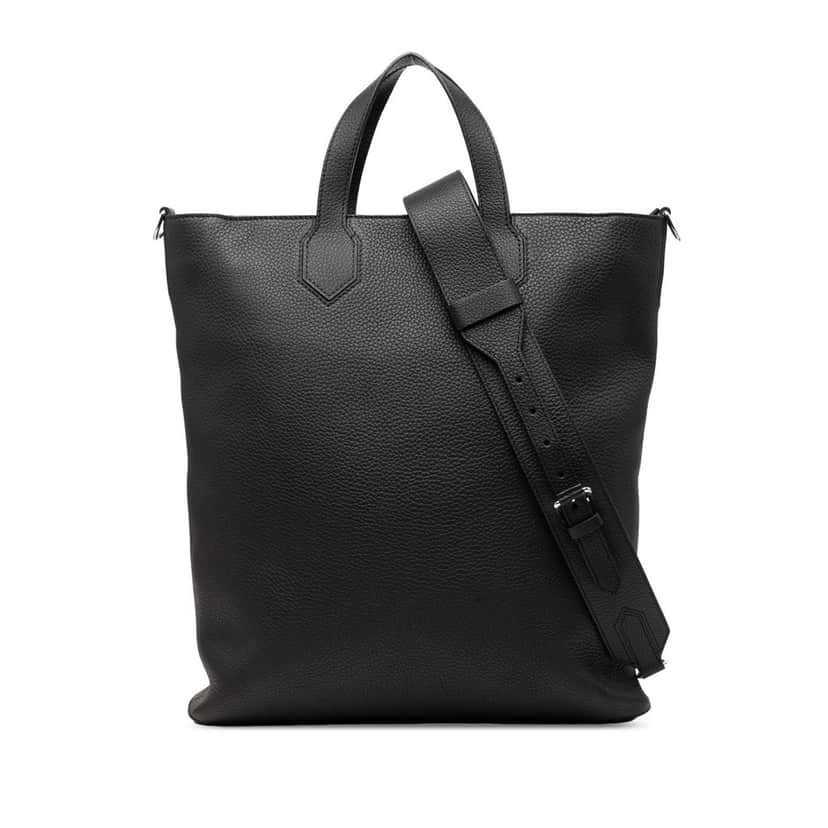 Louis Vuitton Taurillon East Side Tote MM Black Leather Very good condition - Front View