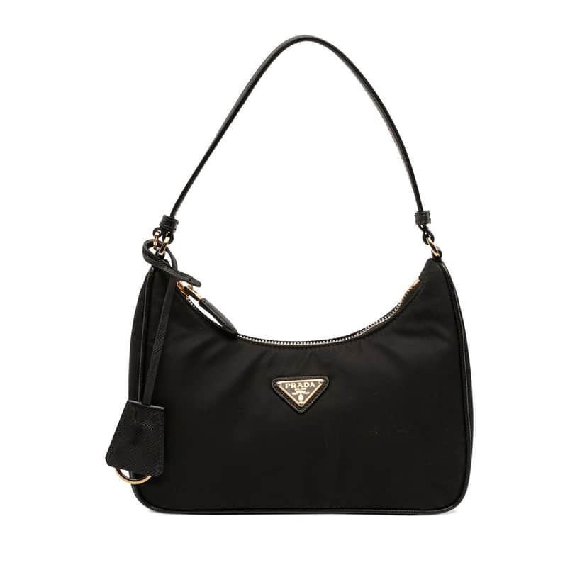 Prada Re Nylon Re Edition 2005 Shoulder Bag Black Very good condition - Front View