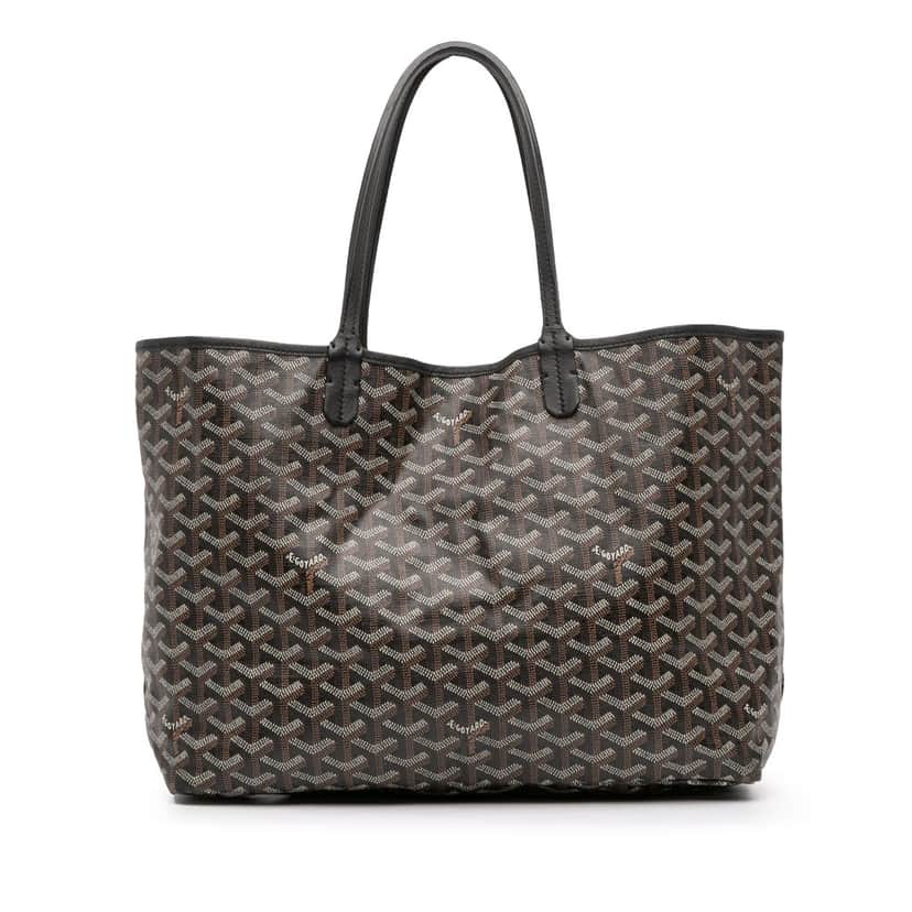 Goyard Goyardine Saint Louis PM Black Very good condition - Front View