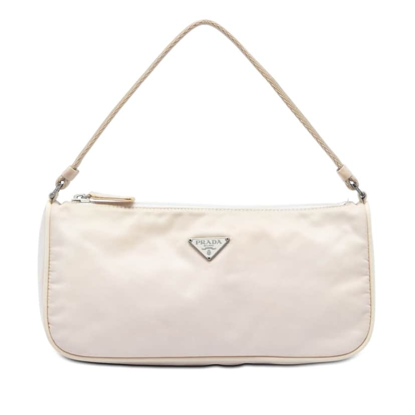 Prada Tessuto Pochette Brown Very good condition - Front View