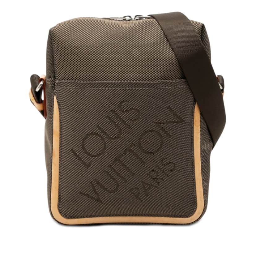 Louis Vuitton Damier Geant Citadin Messenger Bag Brown Very good condition - Front View