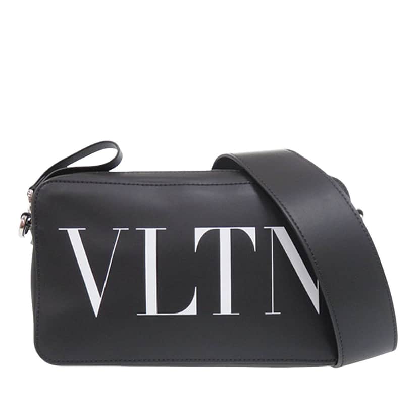 Valentino Leather VLTN Crossbody Black Leather Very good condition - Front View