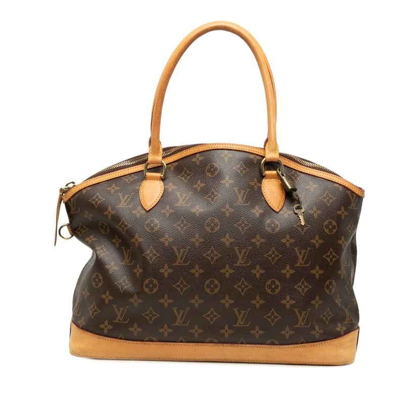 Louis Vuitton Monogram Lockit Horizontal Brown Very good condition - Front View