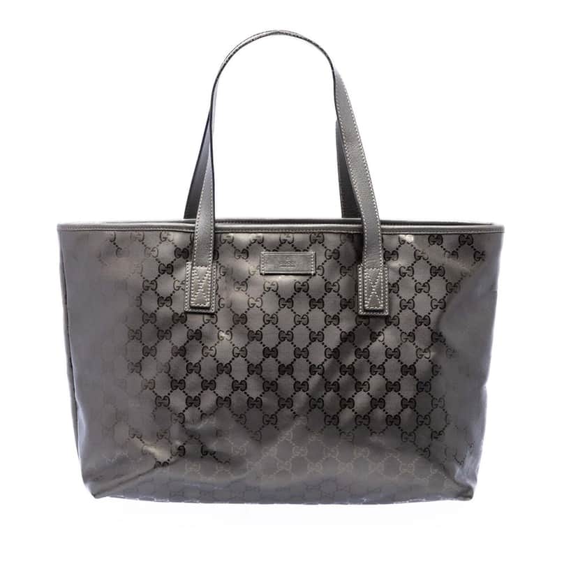 Gucci Medium GG Imprime Tote Gold Very good condition - Front View