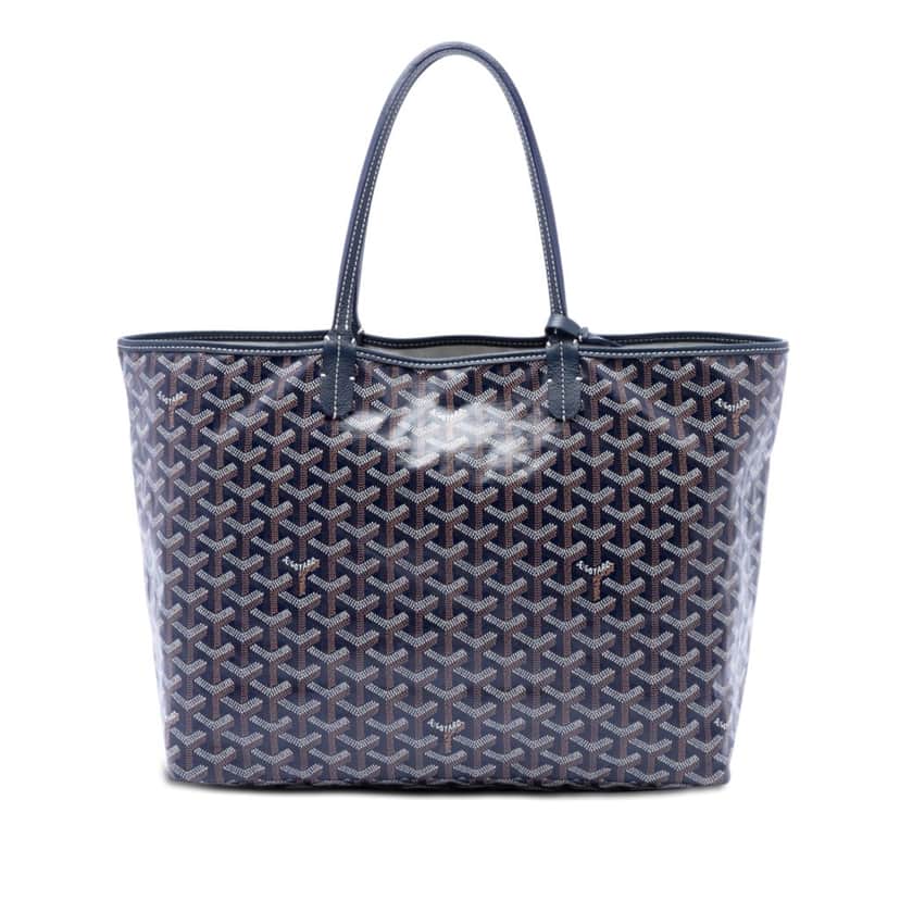 Goyard Goyardine Saint Louis PM Blue Very good condition - Front View